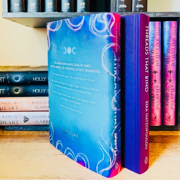 Fairyloot Exclusive Signed Edition Threads That  Bind by Kika Hatzopualuo